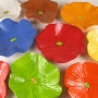 Various Colors of Ceramic Poppy Wall Art