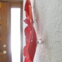 Ceramic Poppy Wall Art Hanging Hardware